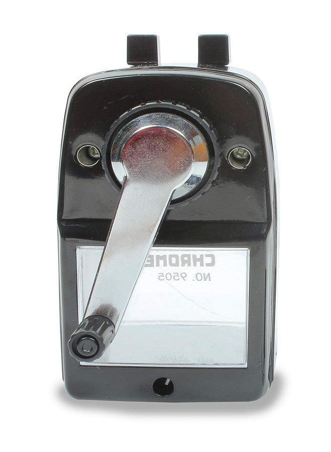 كروم 9505 - مبراة أقلام رصاص بهيكل معدني، كبيرة (أسود) - Image 5